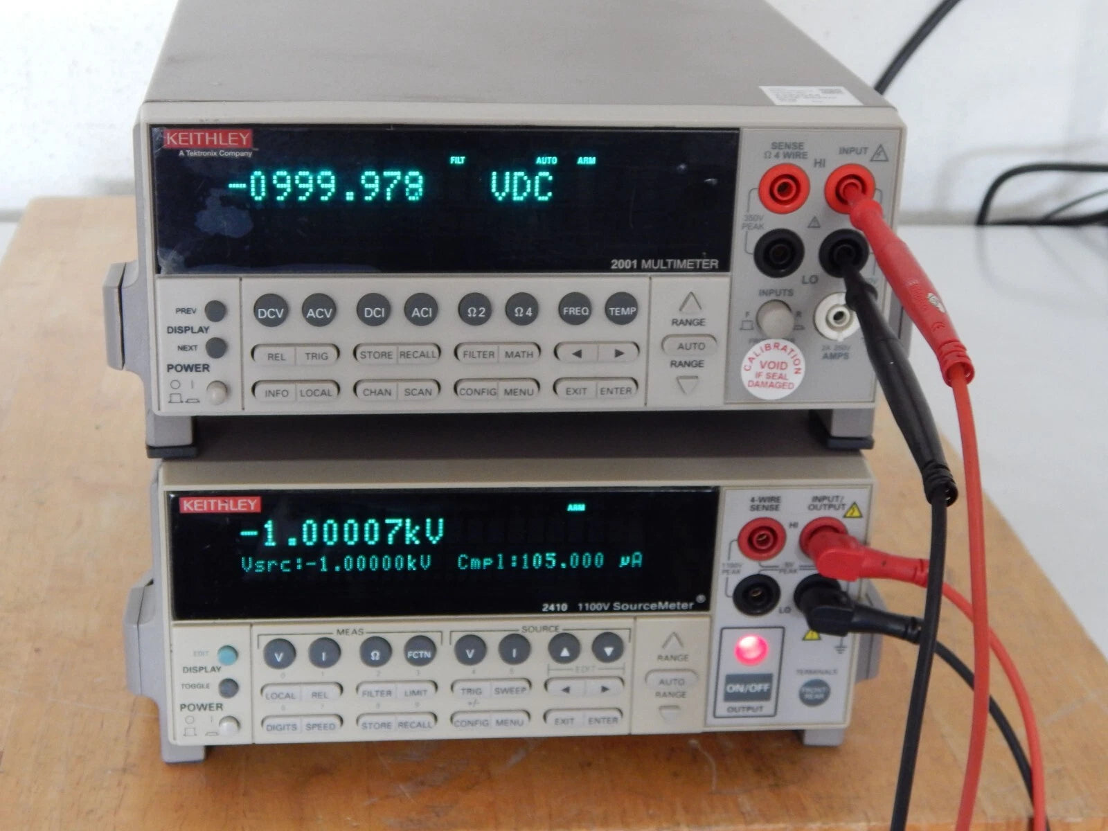 Keithley 2410 1100V SourceMeter High Voltage Keithley 2410 1100V SourceMeter High Voltage
